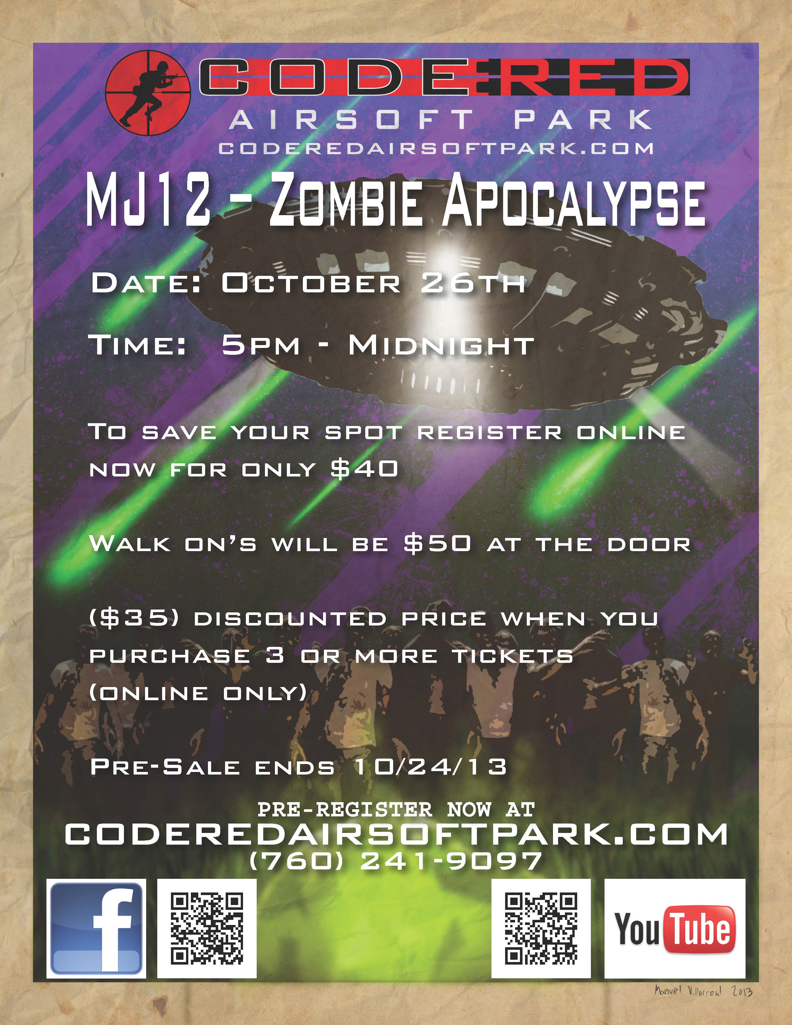 Code Red Airsoft Park Special Events